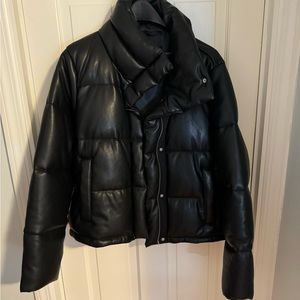 Abercrombie Vegan Puffer- Never Worn